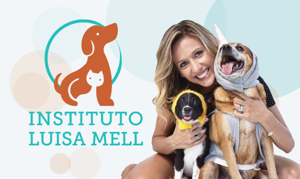 Instituto Luísa Mell - uma ONG brasileira sem fins lucrativos de proteção animal e meio ambiente, que atua principalmente no resgate de animais feridos ou em situação de risco, recuperação e adoção.